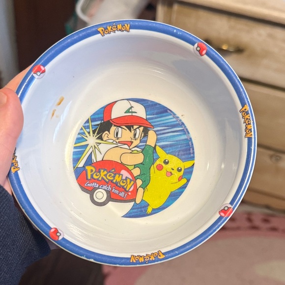 Cartoon Character Bowls Set Y2K vintage Pokemon digimon tarzan looney toons (6) - Picture 2 of 14